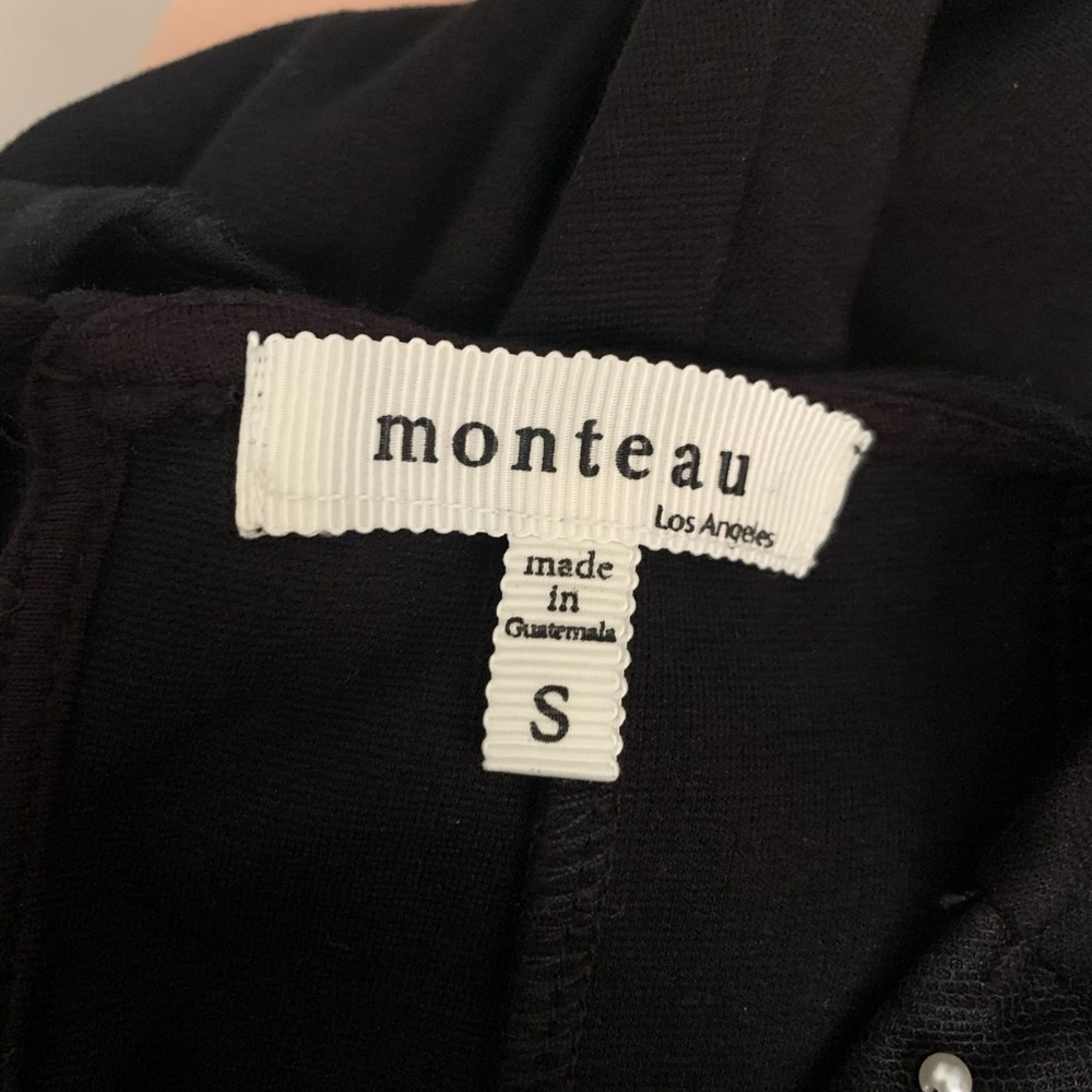 Black dress with gems on neckline - Picture 5 of 5